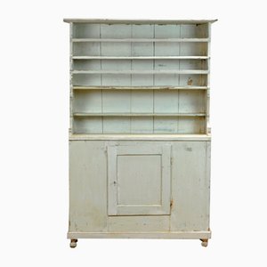 Solid Pine Painted Cupboard, 1930s