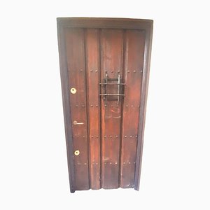 Antique Spanish Security Door with Small Window