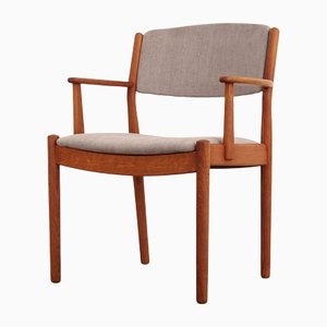 Danish Oak Chair by Poul M. Volther for FDB, 1960s