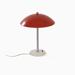 Rote Modell 5015 Schreibtischlampe von WH Gispen für Gispen, 1950er