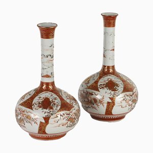 Satsuma Vases, Set of 2