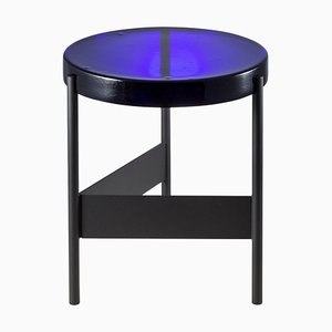 Blue Black Alwa Two Side Table by Pulpo