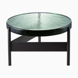 Grande Table Basse Alwa Two Verte et Noire par Pulpo