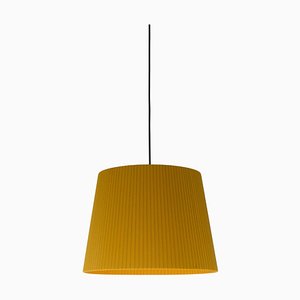 Mustard Sísísí Conical Gt3 Pendant Lamp by Santa & Cole