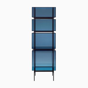 High Blue Black Lyn Cabinet by Pulpo