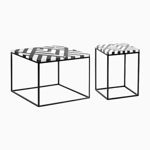 Fir Maxi Coffee Table and Fir Side Table by Un’common, Set of 2