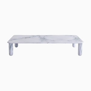 X Large White Marble Sunday Coffee Table by Jean-Baptiste Souletie