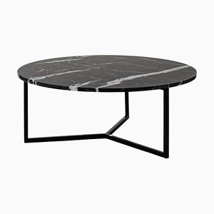 Medium Black Oval Coffee Table by Un’common