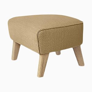 Sand and Natural Oak Raf Simons Vidar 3 My Own Chair Footstool from By Lassen