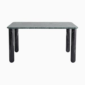 Medium Green and Black Marble Sunday Dining Table by Jean-Baptiste Souletie