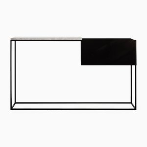 Grande Table Console Box Grise par Un'common