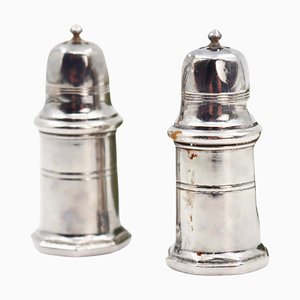 20th Century Salt Shaker and Pepper Shaker from Christofle House, Set of 2
