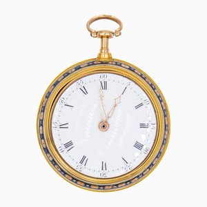Gold and Enamel Pocket Watch from Joseph Martineau & Son, London, 1793