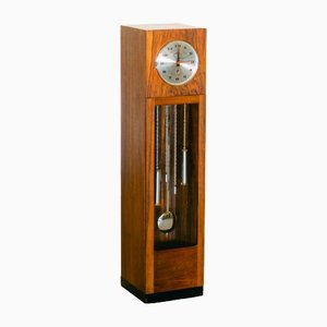 Pendulum Table Top Grandfather Clock by Howard Miller, 1960s