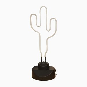 Lámpara Cactus vintage de neón