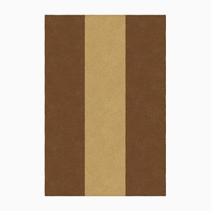 Braun/Natur Rechteckiger Teppich von Marqqa