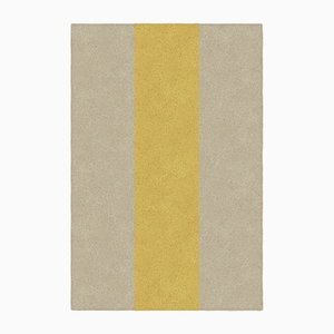 Tapis Forme Rectangulaire Taupe/Moutarde de Marqqa