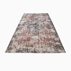 Tapis Délavé Vintage en Laine et Coton