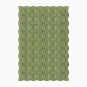 Light Green Rectangle Textured Rug from Marqqa