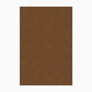 Brown Rectangle Plain Rug from Marqqa