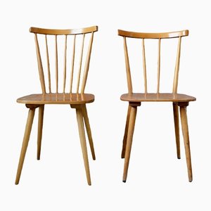 Scandinavian Dining Chairs, Set of 2