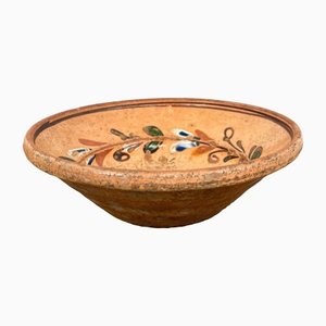 Dutch Glazed Terracotta Bowl, 1800s