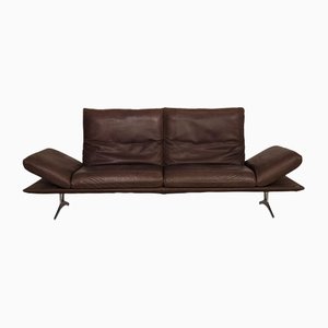 Francis 2-Seat Sofa in Dark Brown Leather from Koinor