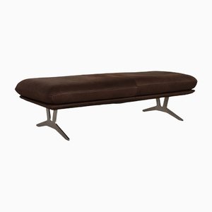 Francis Stool in Dark Brown Leather from Koinor