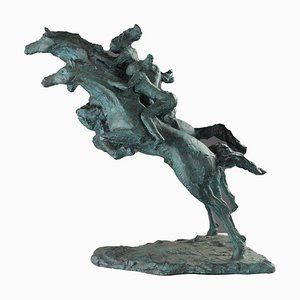 Richard Brixel, Pferde, 2001, Bronze