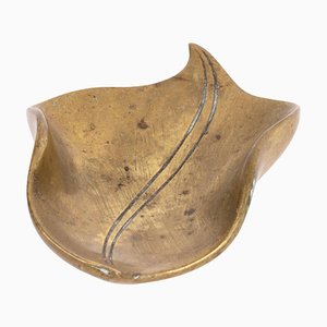 Small Leaf Bowl by Carl Auböck, Austria, 1960s