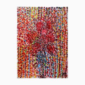 Anna Maria Caboni, Blumen unter Blumen, Original Acryl, 2022