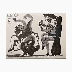 Después de Pablo Picasso, Danseuse et Picador, Photolithograph, años 60