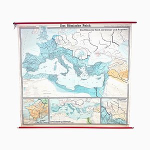 Carte Vintage de l'Empire Romain