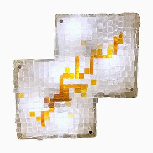 Mid-Century Murano Glass Sconce by Poliarte, Italy, 1970s