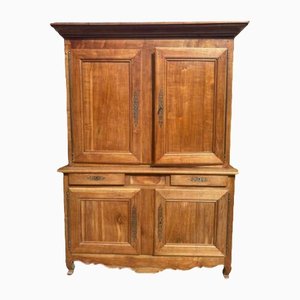 Antique French Cupboard in Cherrywood, 1870