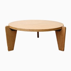 Mesa de centro vintage de Jean Prouvé para Vitra