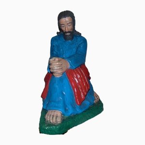 Figurine de Jésus en Plâtre, 1953
