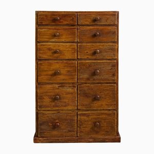 Slim Antique Chest of Drawers, 1920s