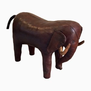 Poggiapiedi a forma di elefante di Dimitri Omersa, anni '60