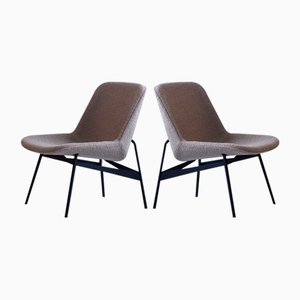 Swedish Modern Lounge Chairs by Hans-Harald Molander for Nordiska Kompaniet, Set of 2