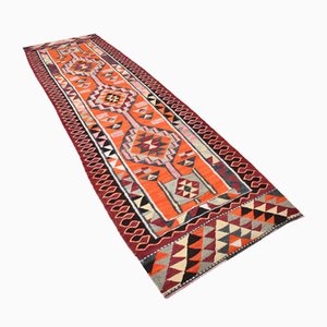 Tapis de Couloir Kilim Mid-Century