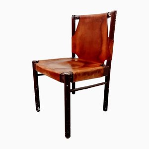Vintage Dining Chair in Leather, 1960s
