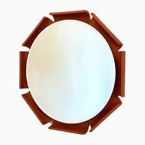 Specchio rotondo Mid-Century, anni '60