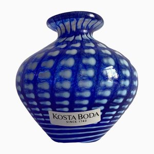 Vintage Miniatur Vase von Bertil Vallien für Kosta Boda, 1990er