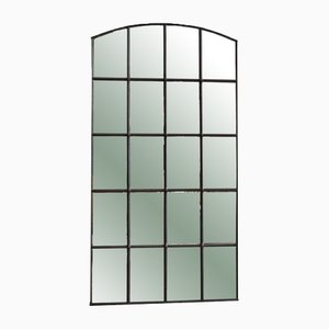 Industrial Arched Window Mirror