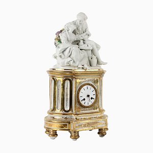 Horloge de Table en Porcelaine par Jacob Petit