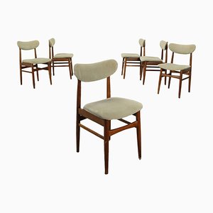 Chaises d'Appoint Vintage en Chêne, 1960s, Set de 6