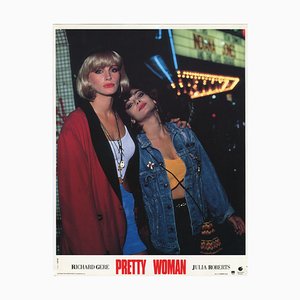 Cartellone originale di Pretty Woman, Julia Roberts e Laura San Giacomo, 1990