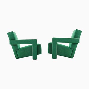 Set of Utrech Armchairs by Gerrit Thomas Rietveld for Cassina