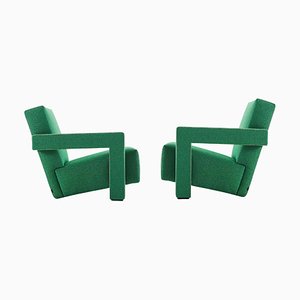 Utrech Armchairs by Gerrit Thomas Rietveld for Cassina, Set of 2